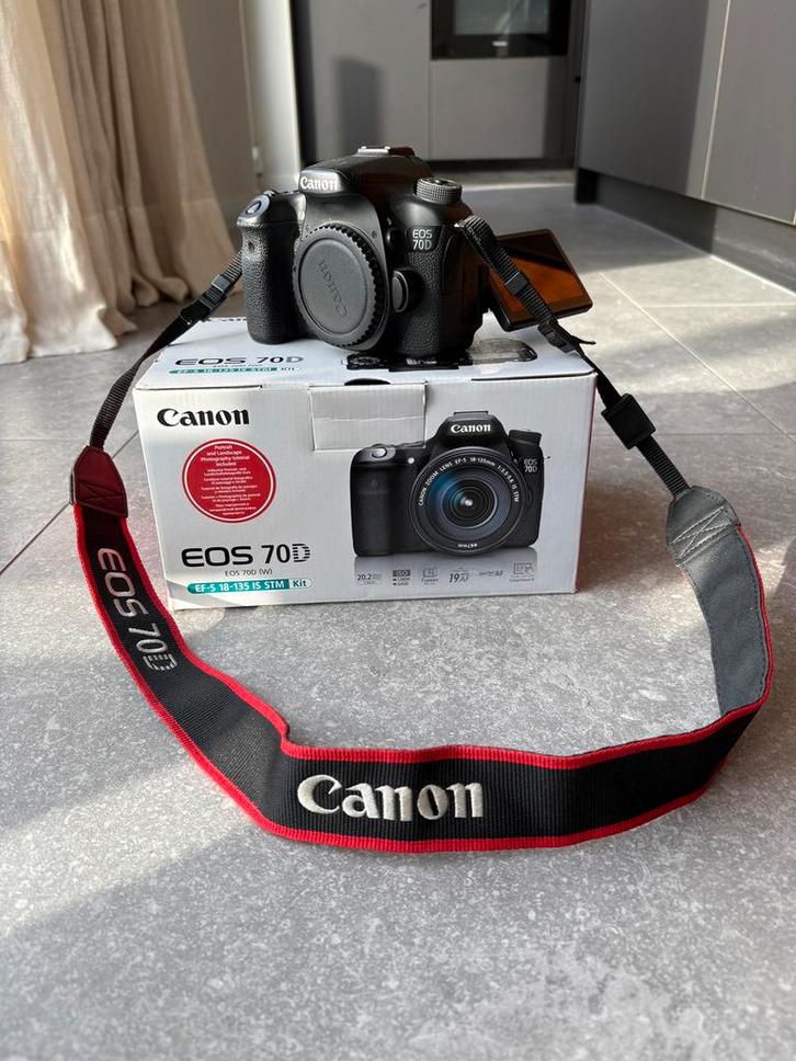 Canon EOS 70D boîtier seul – état parfait, TV, Hi-fi & Vidéo, Appareils photo numériques, Comme neuf, Canon, Enlèvement