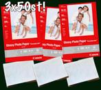 3x Canon GP-501 glossy photo paper 🖨️📸 150 vellen, Ophalen of Verzenden, Nieuw, Overige typen