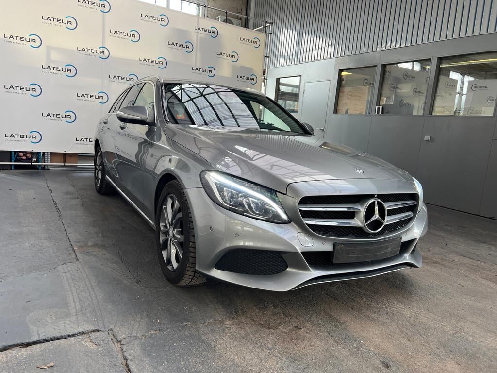 Mercedes-Benz C-Klasse 300 Bluetec Hybrid-diesel 204pk autom, Auto's, Mercedes-Benz, Leder, 2148 cc, Hybride Elektrisch/Diesel
