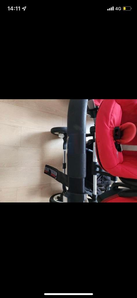 Poussette double, Kinderwagen, Gebruikt, Luchtbanden, Bugaboo
