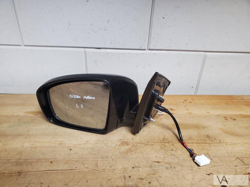 Nissan Murano 2008 - 2014 spiegel links 7 draden zwart €150, Gebruikt, -, -, Ophalen of Verzenden