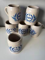 6 chopes JUPILER, 50 cl en grès, Enlèvement ou Envoi, Chope(s), Jupiler