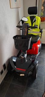 Rode mobiele scooter, Diversen, Brommobielen en Scootmobielen, Zo goed als nieuw, 15 km of minder, 11 t/m 15 km/u, Ophalen