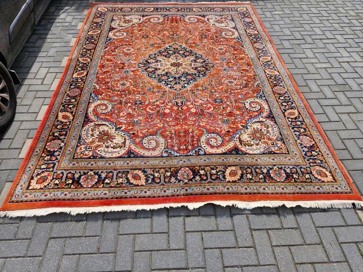 Handgeknoopt perzisch tapijt, Huis en Inrichting, Stoffering | Tapijten en Vloerkleden, Gebruikt, 200 cm of meer, 200 cm of meer