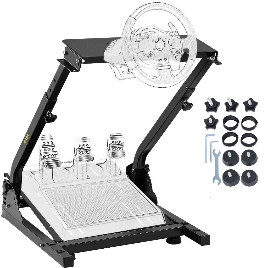 VEVOR Support de Volant Pliable pour Simulateur, Games en Spelcomputers, Spelcomputers | Overige Accessoires, Zo goed als nieuw