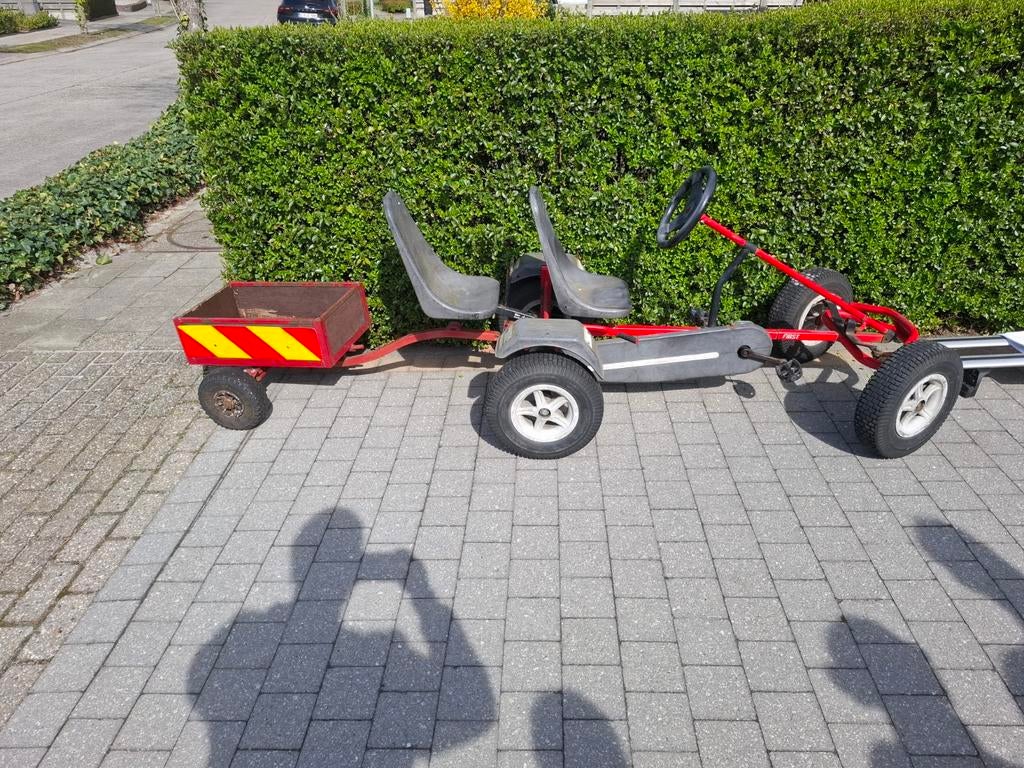 Go kart Berg, Ophalen, Berg