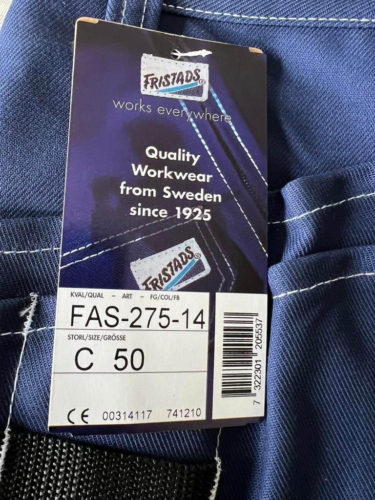 Korte werkbroek maat 50, Ophalen, Maat 48/50 (M), Blauw