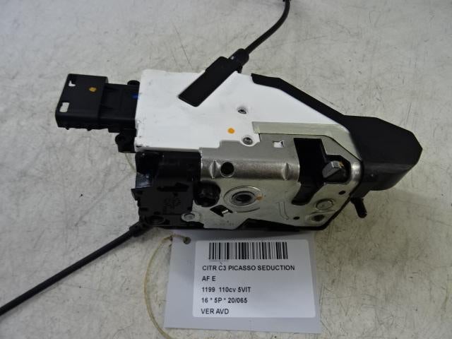 PORTIERSLOT RECHTS VOOR Citroën C3 Picasso (SH) (24097816), Gebruikt, Voor, Citroën
