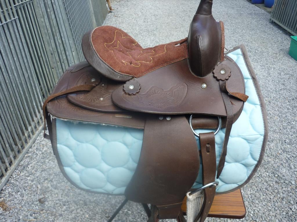 western zadel shetlander, Ophalen, Nieuw, Western