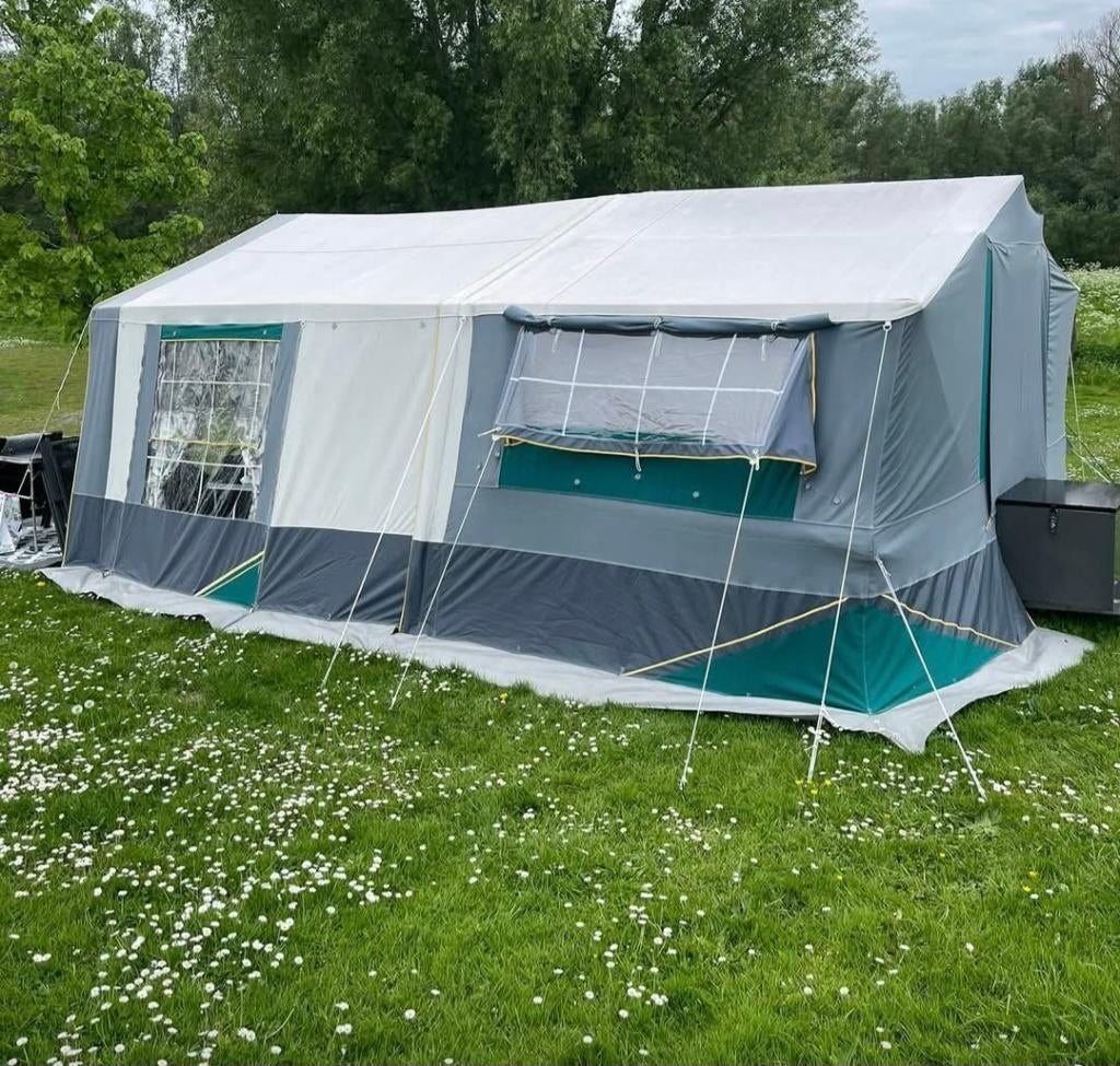 Jamet louisiana vouwwagen, Caravanes & Camping, Caravanes pliantes, Jusqu'à 4, Présent, Gris, Enlèvement