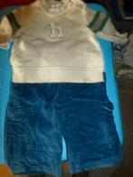 blauwe velours broek en pull MEXX maat 62, Mexx, Gebruikt, Ophalen of Verzenden, Setje