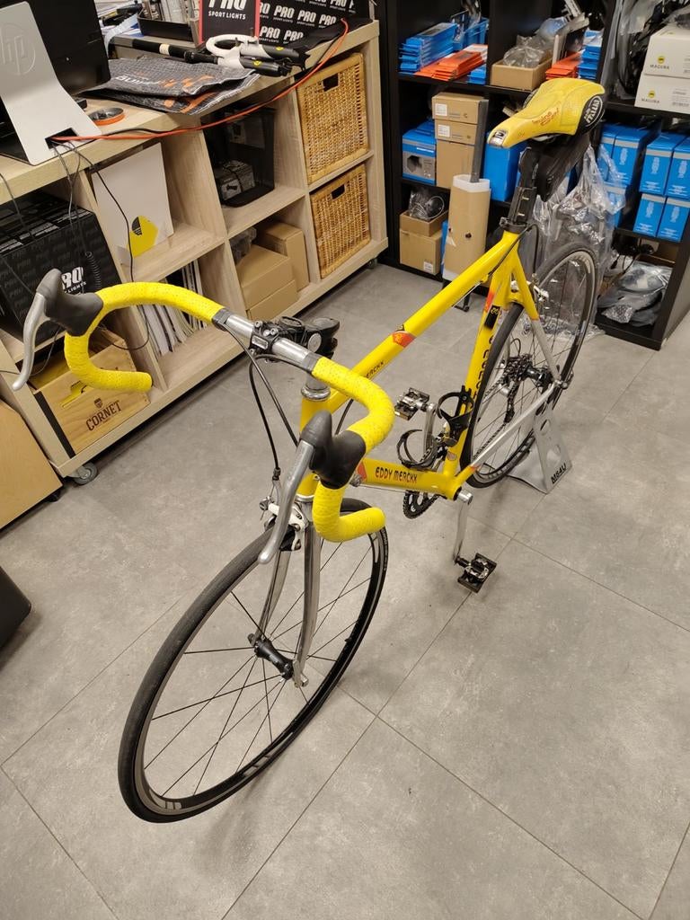 Eddy Merckx koersfiets – maat 58, Fietsen en Brommers, Ophalen