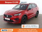 SEAT Tarraco 1.5 TSI ACT FR (année de construction 2023), Autos, Rouge, Détection des panneaux routiers, Achat, Boîte manuelle