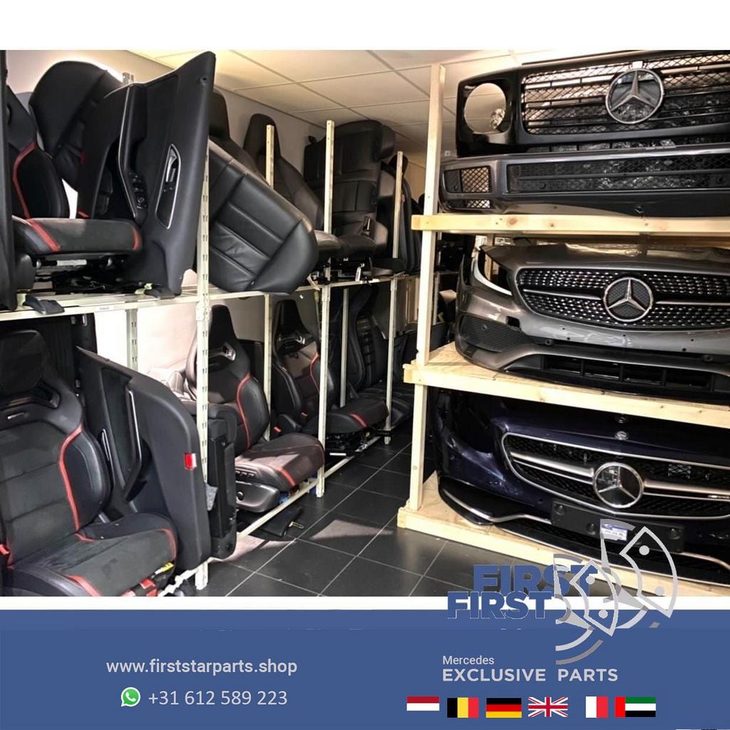 W177 A45 A45S AMG Recaro KUIP STOELEN SET GEEL W118 CLA45 CL, Gebruikt, -, Ophalen of Verzenden, -