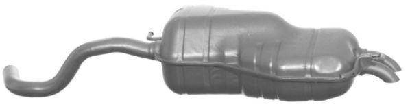 Einddemper, Uitlaat Audi A3 / Volkswagen Golf 4 / Seat Leon, Auto-onderdelen, Uitlaatsystemen, Audi, Seat, Volkswagen, Nieuw, Ophalen of Verzenden