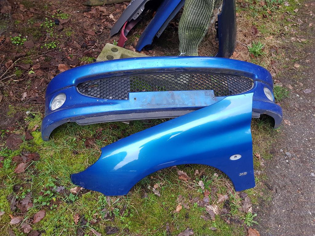 PEUGEOT 206 VOORSCHERM LINKS BJ 98 TOT 2008, Auto-onderdelen, Gebruikt, -, -, Ophalen of Verzenden