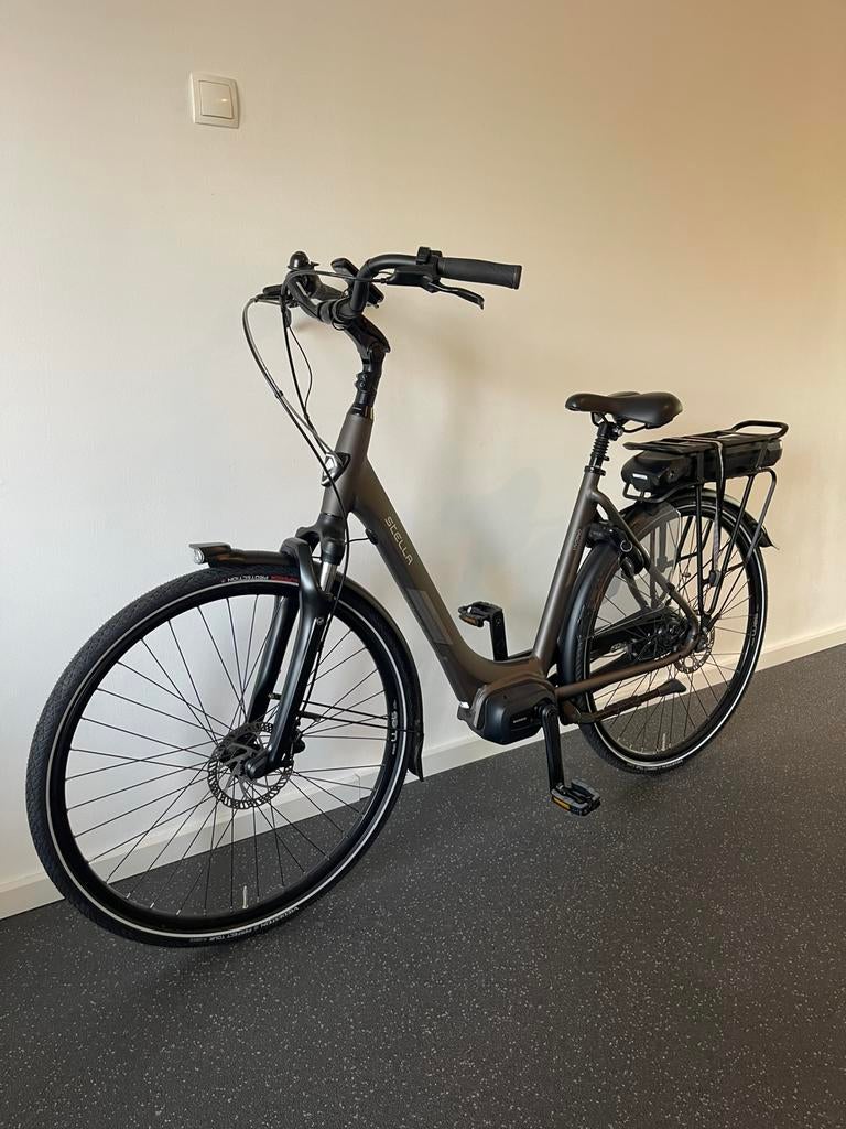 Stella Livorno Taupe E-Bike Damesfiets Elektrische fiets, Fietsen en Brommers, Elektrische fietsen, Zo goed als nieuw, Ophalen
