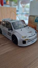 Nitro RC Nikko Renault Clio V6 2001, Échelle 1:8, Enlèvement, Comme neuf, Voiture on road