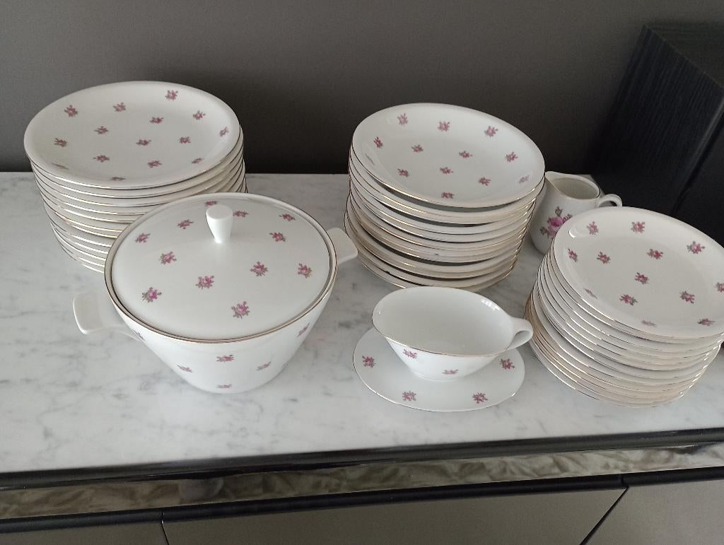 Mooi servies, Maison & Meubles, Cuisine | Vaisselle, Assiettes(s), Comme neuf, Enlèvement, Autres styles