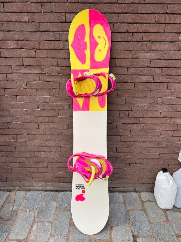 Burton bindingen (+ snowboard), Sport en Fitness, Snowboarden, Bindingen, Ophalen