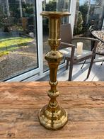 Grote vintage messing kandelaar / altaarkandelaar, Enlèvement