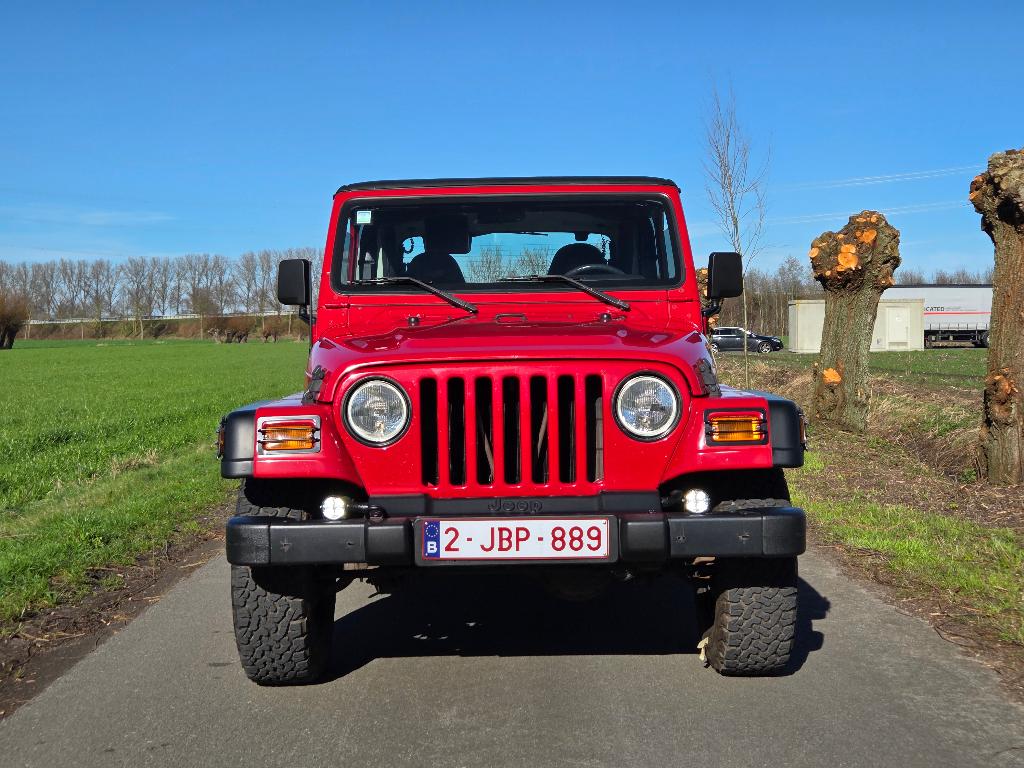JEEP WRANGLER TJ 4.0HO - HARD & SOFT TOP - LICHTE VRACHT, Achat, 2 places, Boîte manuelle, 6 cylindres