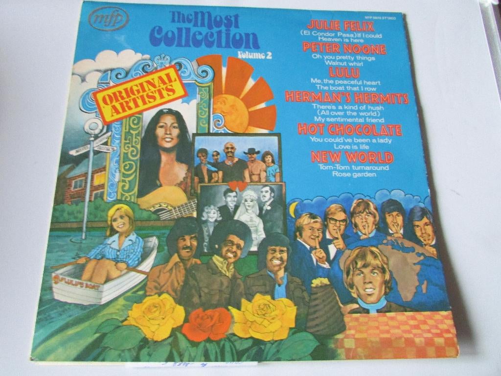 THE MOST COLLECTION, Herman's Hermits , Hot Chocolate, LP, Cd's en Dvd's, Vinyl | Rock, Gebruikt, Poprock, 12 inch, Ophalen of Verzenden