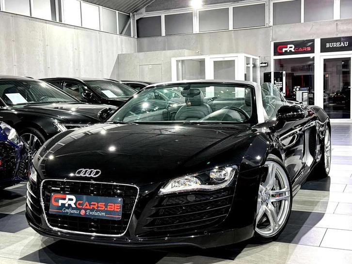 Audi R8 Spyder 4.2i V8 Quattro FSI S-Tronic Full Hist., Auto's, Audi, Bedrijf, Te koop, R8, ABS, Achteruitrijcamera, Airbags, Airconditioning
