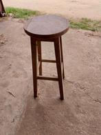 Houten bar kruk, Ophalen