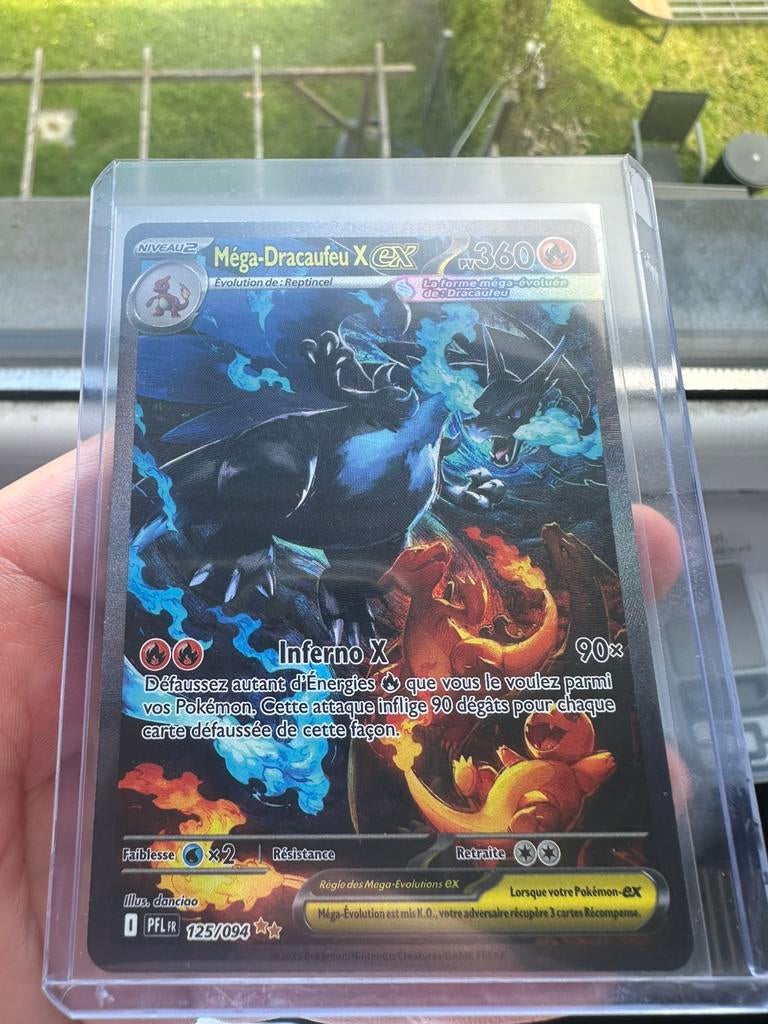 Carte pokemon dracaufeu x Ex, Enlèvement ou Envoi, Comme neuf