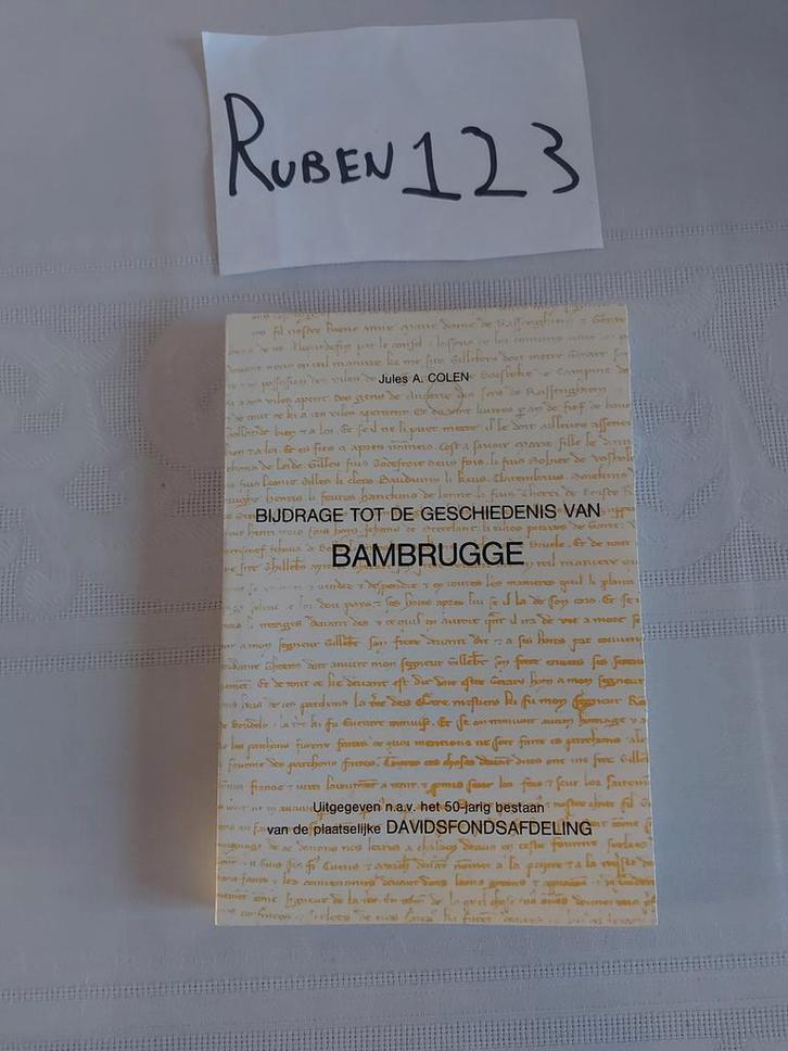 Bijdrage tot de geschiedenis van Bambrugge Erpe-Mere, Boeken, Geschiedenis | Stad en Regio, Ophalen of Verzenden