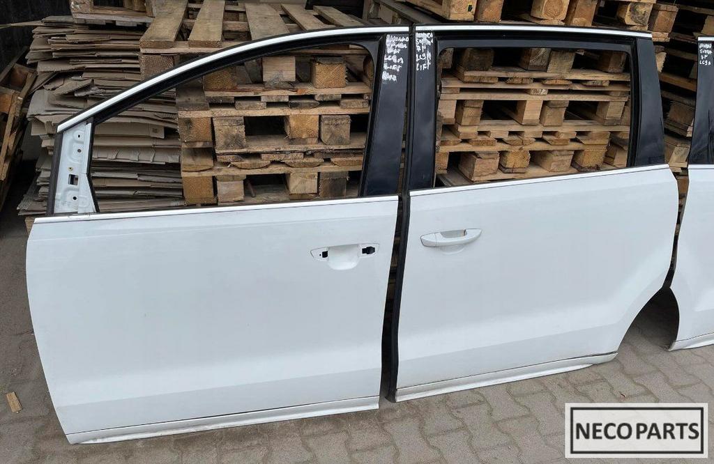 VW SHARAN 7N0 SEAT ALHAMBRA DEUR DEUREN PORTIER KLEUR LC9A !, Ophalen of Verzenden, Gebruikt, Volkswagen, Spatbord