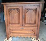 Meuble TV bois massif chêne, Ancien, Enlèvement, Utilisé, 50 à 100 cm