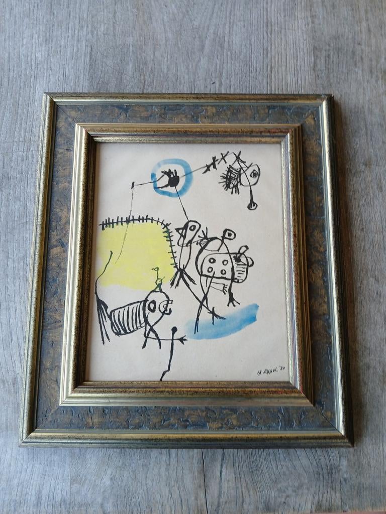 Karel appel ( cobra), Ophalen