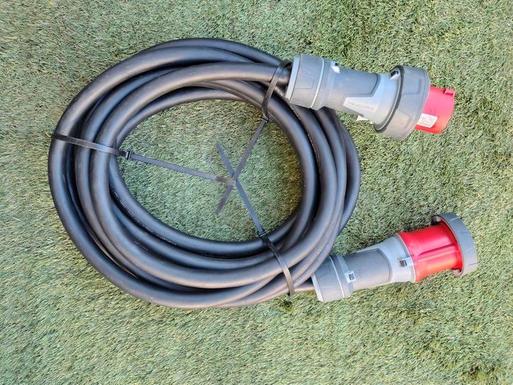 Câble d'alimentation 63A 5G16 H07RN-F 10,5 m — EucaFlex — Me, Bricolage & Construction, Électricité & Câbles, Comme neuf, Câble ou Fil électrique