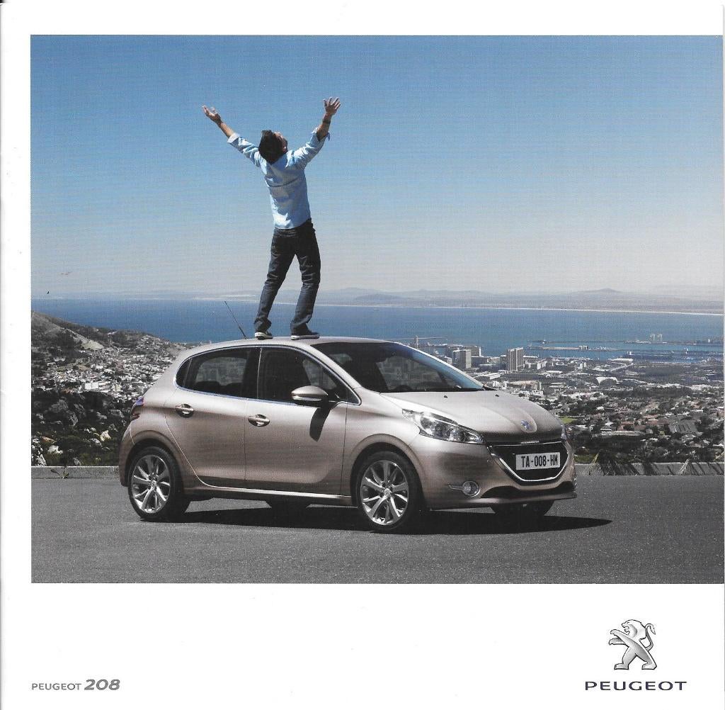 PEUGEOT 208, Livres, Autos | Brochures & Magazines, Enlèvement ou Envoi, Comme neuf, Peugeot