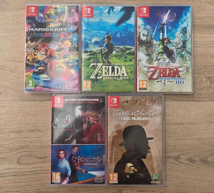Jeux Nintendo Switch : vente à la pièce lisez la description, Consoles de jeu & Jeux vidéo, Jeux | Nintendo Switch, Comme neuf