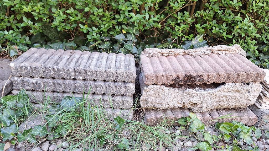 A vendre 7 Bordure, Jardin & Terrasse, Traverses & Bordures, Moins de 25 cm, Bordure, Moins de 100 cm, Enlèvement