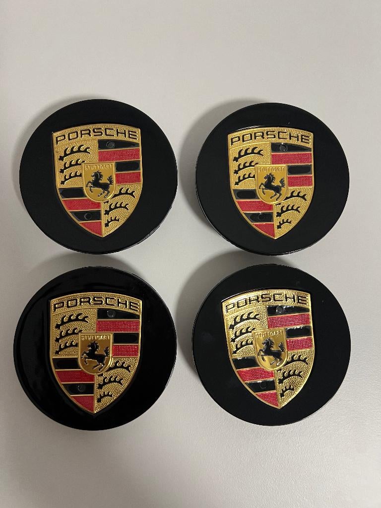 Porsche naafdoppen / wieldoppen – 76mm nieuw in doos, Verzenden, Nieuw