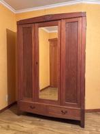 Kleerkast-Vestiaire-halkast, Huis en Inrichting, Kasten | Kleerkasten, Ophalen, Gebruikt, 100 tot 150 cm, Eikenhout