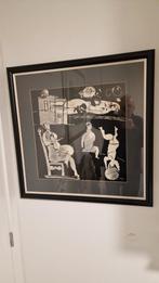 M.millar. origineel getekend achter glas, Enlèvement ou Envoi