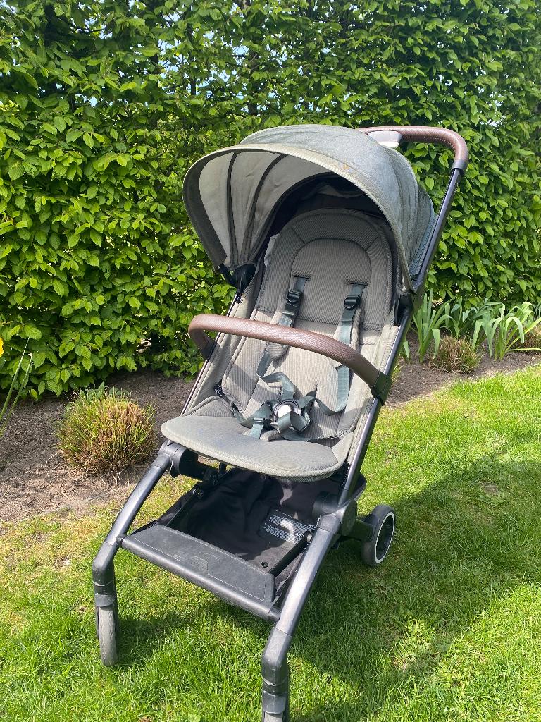 Joolz Aer incl. regenhoes en beugel, Kinderen en Baby's, Buggy's, Zo goed als nieuw, Overige merken, Regenhoes, Verstelbare rugleuning