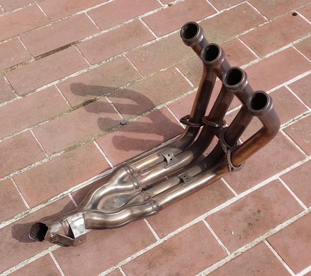 Yamaha Fz6 2006 uitlaat collector, Motoren, Ophalen, Gebruikt