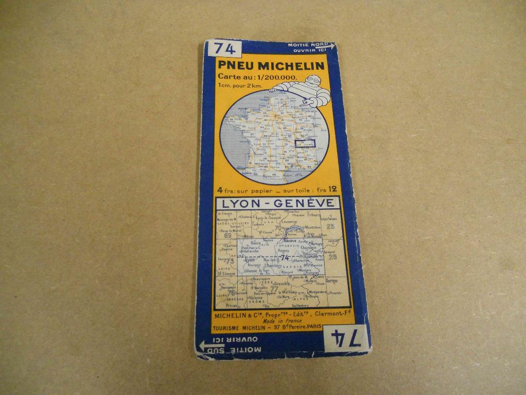 Carte Michelin, Livres, Enlèvement ou Envoi, Utilisé