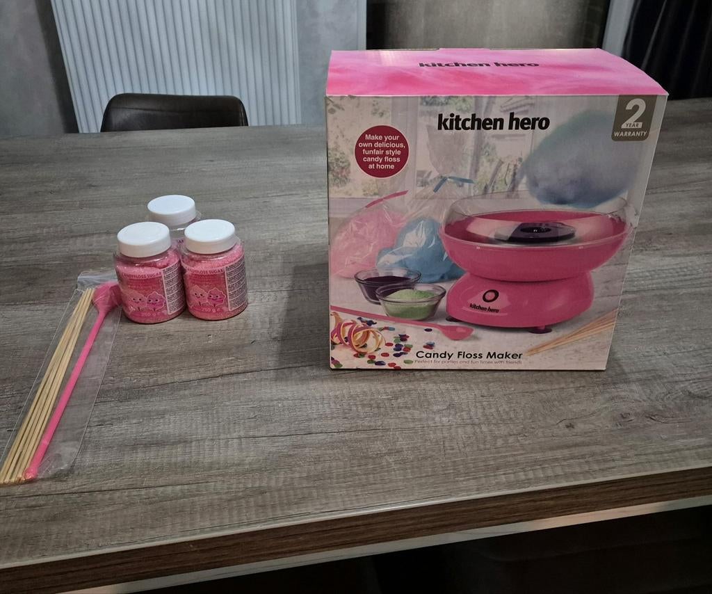 Machine à bonbons en coton comme neuve, Enlèvement ou Envoi, Comme neuf