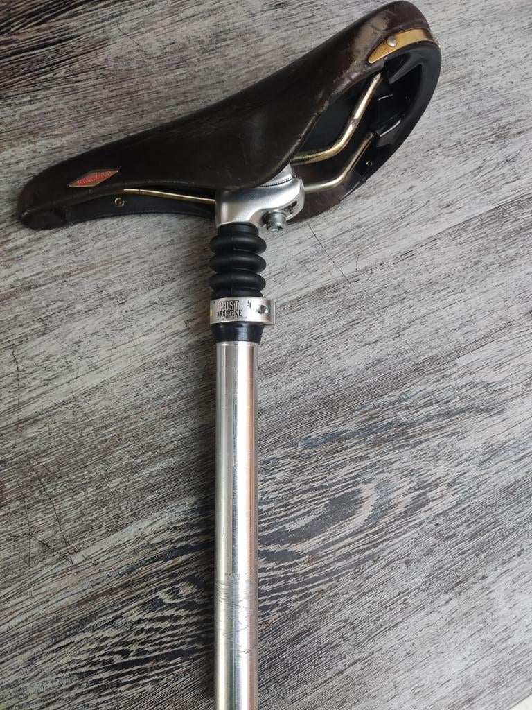 Zadel San Marco Rolls + zadelpen, Ophalen, Gebruikt, Zadel