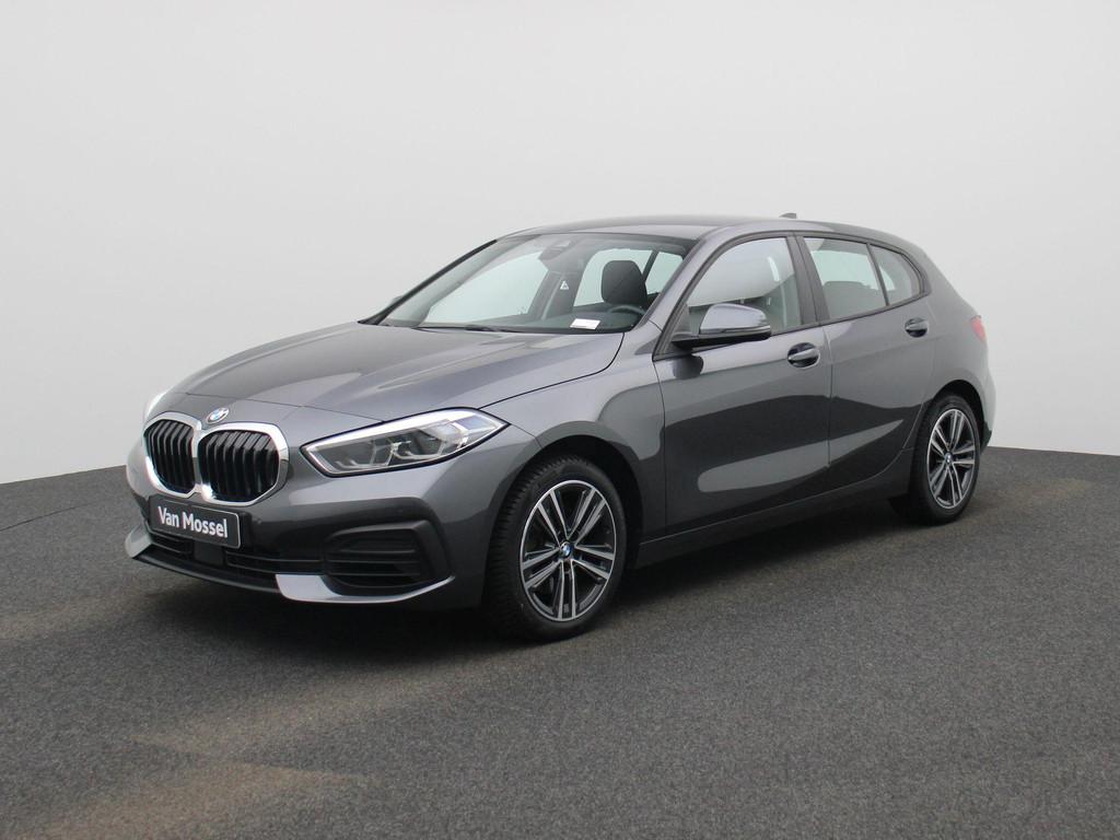 BMW 1 Serie Hatch 118iA (103 kW) (automatique), Autos, Argent ou Gris, Entreprise, Anti démarrage, 5 portes
