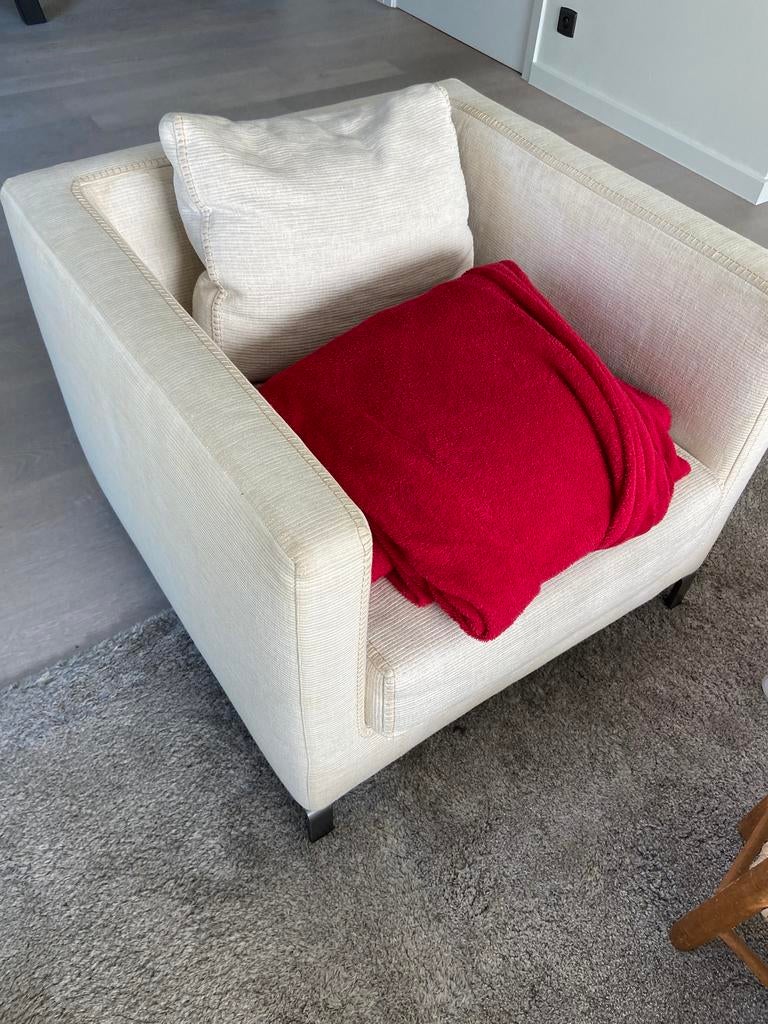 Stoffen salon, Huis en Inrichting, Ophalen, Gebruikt, Vierpersoons of meer, Modern