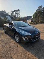 Peugeot 308 Cabrio 1.6 benz, Voorwielaandrijving, Euro 5, Stof, Zwart