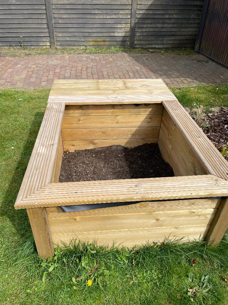 Ubbink vijver frame, Ophalen